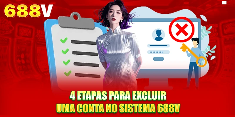 4 etapas para excluir conta no sistema 688V 4 etapas para excluir conta no sistema 688V
