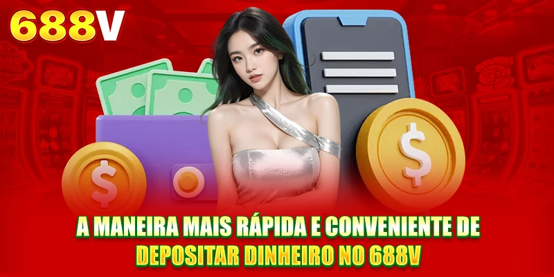 A maneira mais rápida e conveniente de depositar dinheiro no 688V A maneira mais rápida e conveniente de depositar dinheiro no 688V