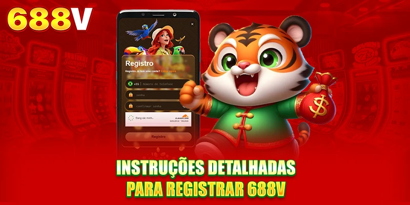 Instruções detalhadas para registrar 688V Instruções detalhadas para registrar 688V