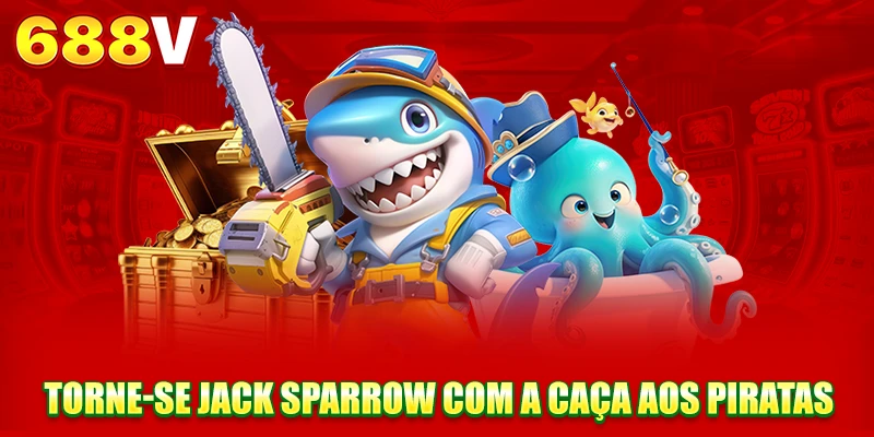 Torne-se Jack Sparrow com a Caça aos Piratas Torne-se Jack Sparrow com a Caça aos Piratas