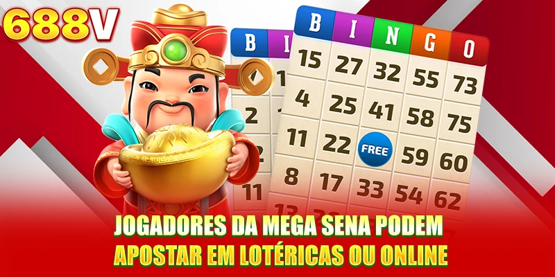 Jogadores da Mega Sena podem apostar em lotéricas ou online Jogadores da Mega Sena podem apostar em lotéricas ou online