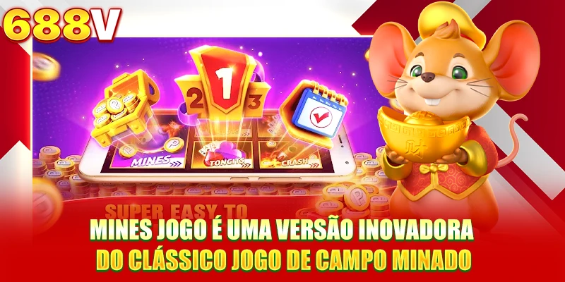 Mines Jogo é uma versão inovadora do clássico jogo de campo minado